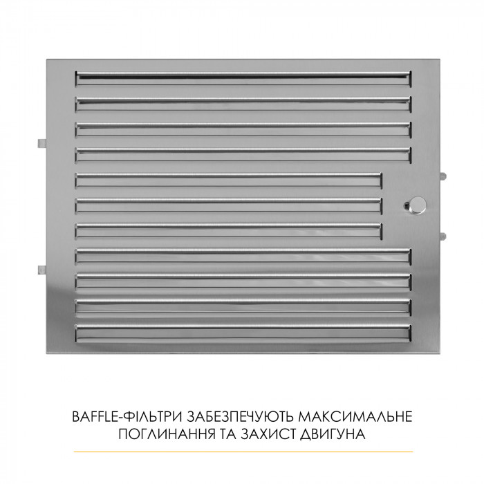 Витяжка декоративна Т-подібна WEILOR MIST WTX 68 BLACK