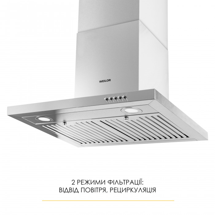 Вытяжка декоративная Т-образная WEILOR MIST WTX 68 INOX