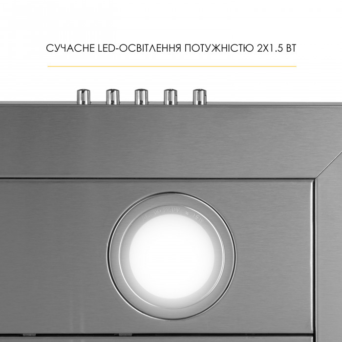 Вытяжка декоративная Т-образная WEILOR MIST WTX 68 INOX