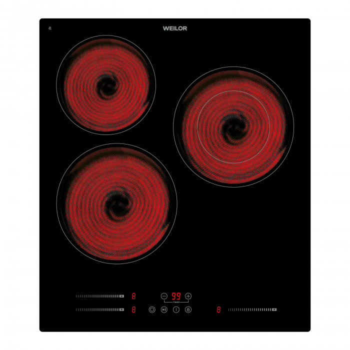 Поверхня склокерамічна WEILOR WHC 445 BLACK