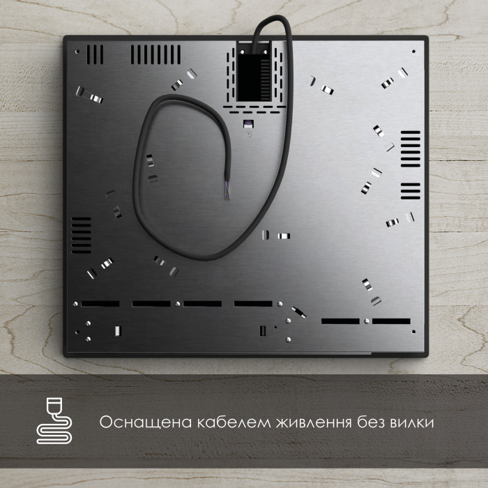 Поверхня склокерамічна WEILOR WHC 655 BLACK
