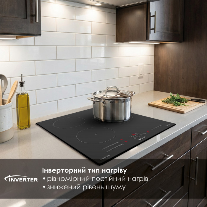 Поверхня індукційна WEILOR WIS 433 BLACK