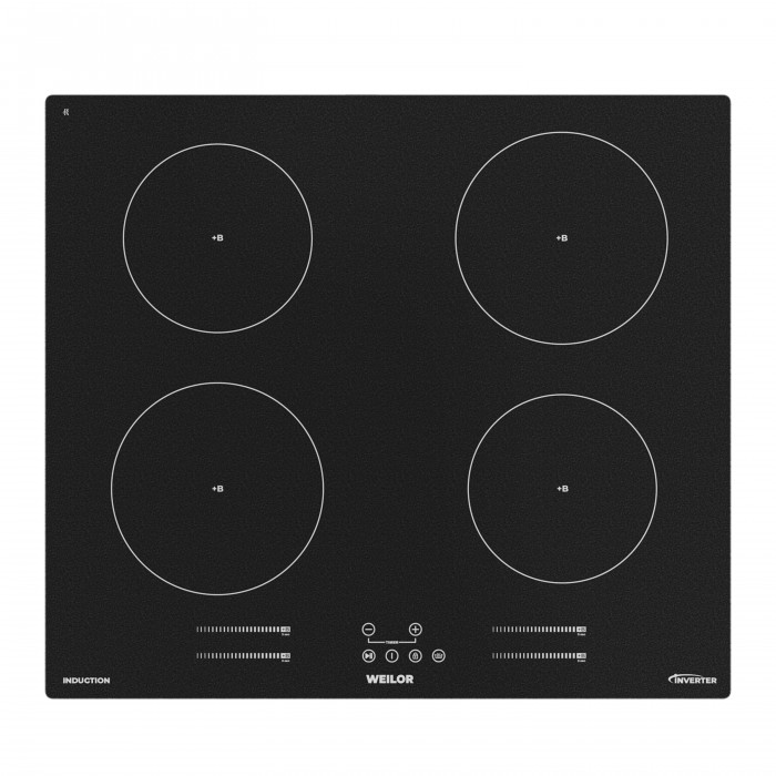 Поверхня індукційна WEILOR WIS 643 BLACK NanoProtect