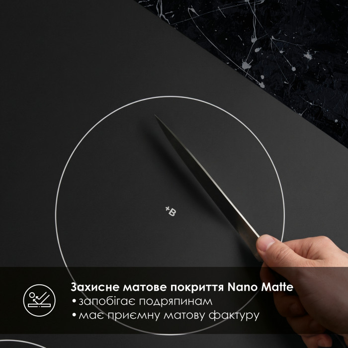 Поверхня індукційна WEILOR WIS 643 BLACK NanoProtect