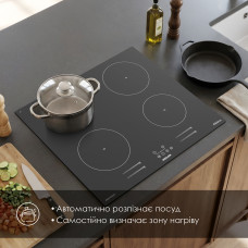 Поверхня індукційна WEILOR WIS 643 BLACK