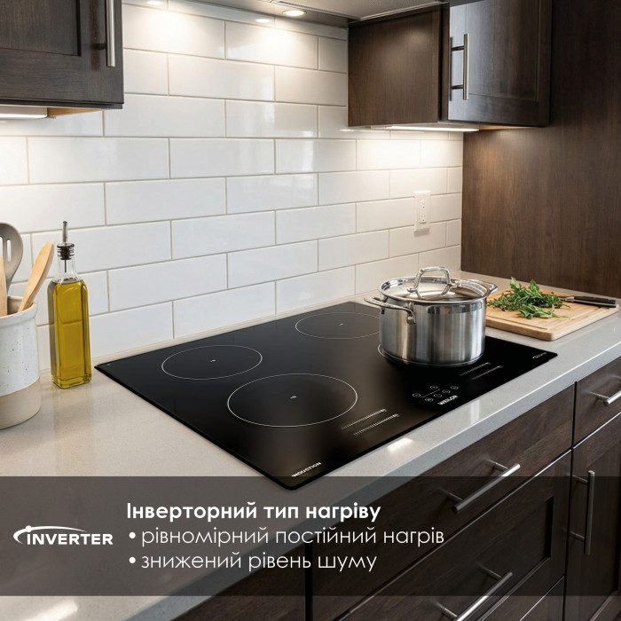 Поверхня індукційна WEILOR WIS 643 BLACK