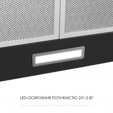 Витяжка купольна WEILOR WK 62 BL