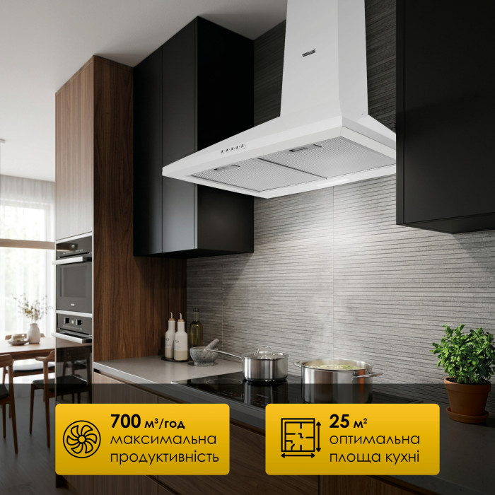 Витяжка купольна WEILOR WK 62 WH
