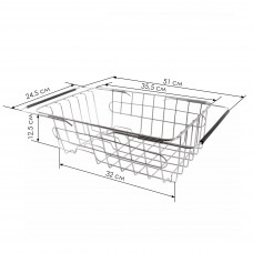 Кошик для кухонних мийок Weilor Chic WFB-3525