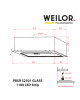 Витяжка повновбудована WEILOR PBSR 52301 GLASS WH 1100 LED Strip - зображення 14