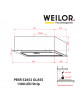 Витяжка повновбудована WEILOR PBSR 52652 GLASS FBL 1300 LED Strip - зображення 13