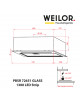 Витяжка повновбудована WEILOR PBSR 72651 GLASS BL 1300 LED Strip - зображення 13