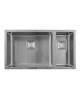 Мийка кухонна нержавіюча сталь WEILOR ALLERHAND WRX DB8145 - зображення 