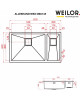 Мийка кухонна нержавіюча сталь WEILOR ALLERHAND WRX DB8145 - зображення 9