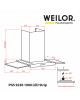 Декоративна витяжка зі склом WEILOR PGS 9230 IG 1000 LED Strip - зображення 9