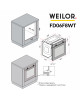Духова шафа електрична Weilor FDO6F8WT - зображення 20