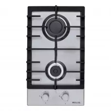 Поверхность газовая Domino на металле WEILOR GM 306 SS