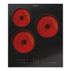 Поверхня склокерамічна WEILOR WHC 445 BLACK фото товару